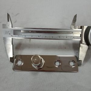 China Stainless Steel Top Pivot Patch Fitting Durable For 10-12mm Glass Door wholesale