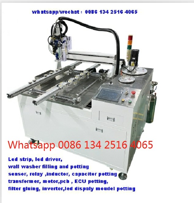 2 part materials underfilling and encapsulate machine for Electronic potting Mahchine