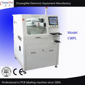 China PCB Labeling Machine with Adjustable Conveyor Height &19 Inch LCD wholesale