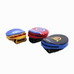 Boxing PU Leather Focus Mitt , OEM TKD Taekwondo Focus Pads
