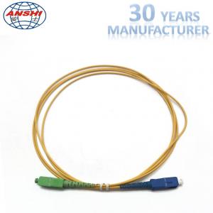 China 2.00m 1 Meter Simplex Single Mode Fiber Patch Cables SC / UPC - SC / APC wholesale