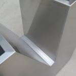 304 Stainless Steel L600xW450xH900mm Garden Metal Flower Pots