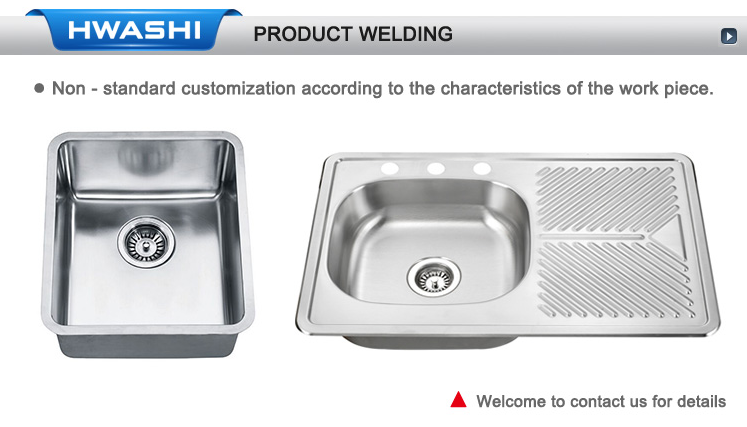 CNC Automatic SS Kitchen Sink Edge Seam Welding Machine Grinding / Making / Polishing