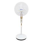 Plastic 16 Inch Rechargeable Stand Fan USB Mobile Phone Charging Fan With LED