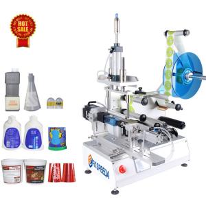 China FK616 Round and Hexagon Flat Square Bottle Labeling Machine for Customer Requirements wholesale