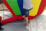 Custom Rainbow Giant Inflatable Advertising Balloons For Promotion Events