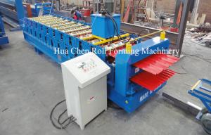China High Efficiency Double Layer Deck Roll Forming Machines / Roofing Sheet Roll Forming Machine on sale