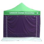 Anti UV Portable 3x3 Pop Up Marquee , Economical Custom Folding Canopy Tent