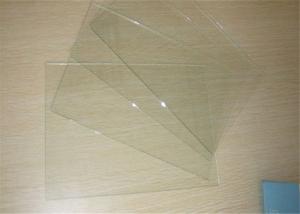 High Light Transmittance Clear Sheet Glass Surface Smoothness For Picture Frame