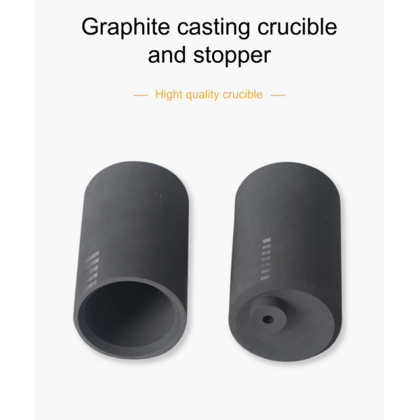 Graphite Casting Crucible & Stopper For VPC066