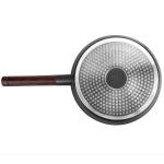 Aluminum 28cm Non Stick Stir Fry Pan ILAG Coating Scratch Resistant
