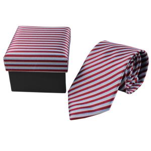 China colorful silk necktie with match gift box collection wholesale