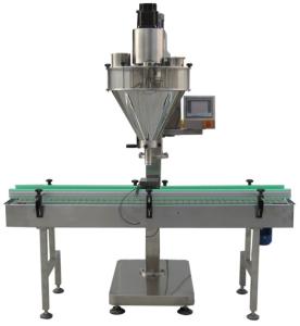 China Coffee Dry Powder Filling Machine For Bottle / Jar 380V 3 Phase Touch Screen wholesale