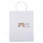 Disposable Kraft Custom Packaging Bags Shopping Grocery Biodegradable Snack