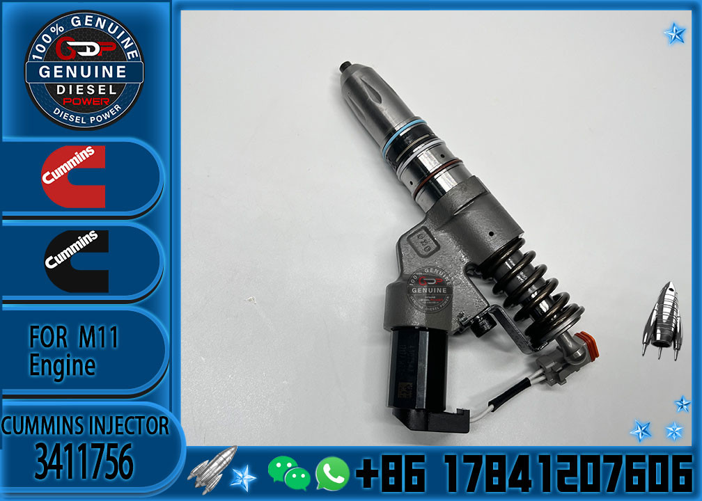 Remanufactured Common Rail Fuel Injector 3411756 For M11 Engine