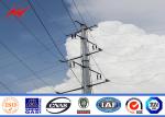 69kv 25ft 75ft Galvanized Steel Plate Steel Power Pole for Electrical Power