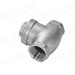 SS304 Full Bore Horizontal Non-Return Valve for Casting Investment Efficiency