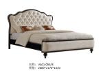 Luxury furniture sets French Neoclassical Black Bright Solid Wood Furniture