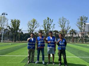 China UV Resistant 12600-21000 Density Garden Artificial Grass Turf wholesale