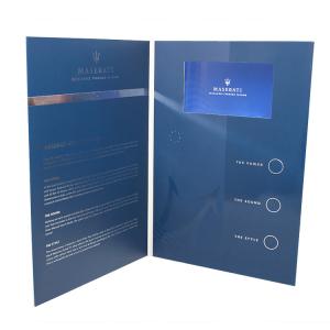 China 4.3 Inch Video Brochure Card Customization Dimensions USB 5V Power For Gifts wholesale