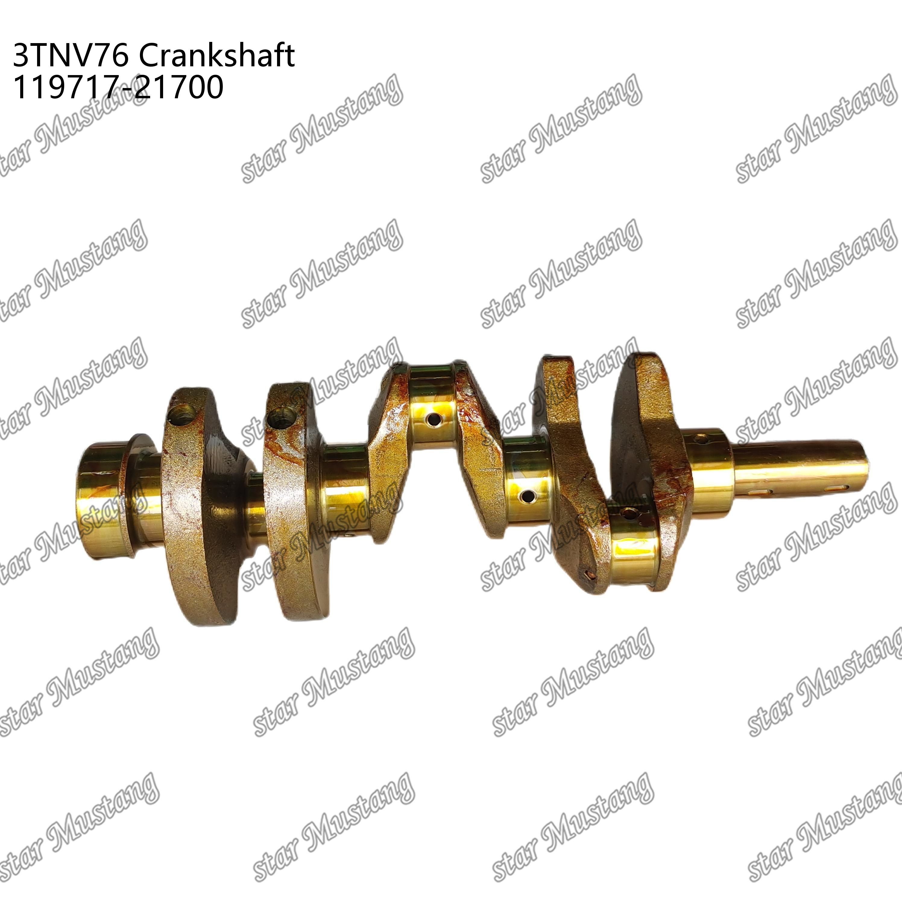 Crankshaft 3TNV76 119717-21700 For Yanmar Diesel Engine Repair Parts