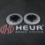HEUR Brake Carbon Ceramic Discs For Tesla model S - 410x32mm Rear Set