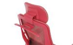 Modern Red Office Furniture Swivel Manager Chair with Adjustable Backrest and