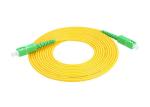 LC - LC Fiber Optic Patch Cables , FTTH Optical Patch Cord PVC / LSZH