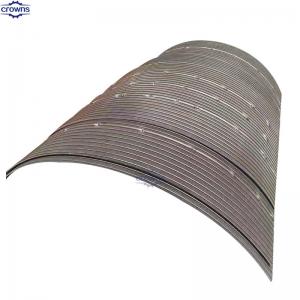 China 304 316L SS Wedge Wire Screen Fish Ponds Aquaculture Static Sieve Screen Rotary Drum Filter For Koi Pond wholesale