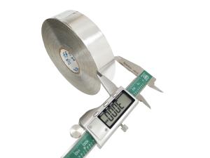 China 25M Length Silver Heat Resistant Aluminium Foil Tape 0.1mm Thickness wholesale