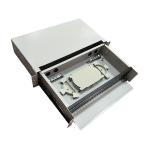 19 Inch Fiber Optic Distribution Box Sliding Fiber Optic Patch Panel Rack Mount