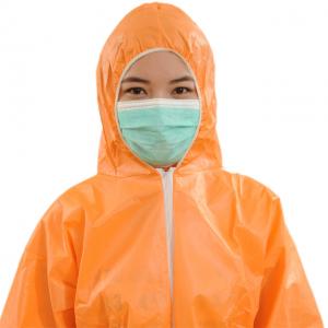 China Waterproof Non Woven Surgical Gown CE Approved With Hood Without Boot wholesale