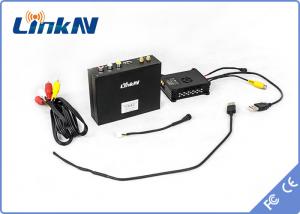 China 10km Mini Wireless Audio Video Transmitter COFDM Low Latency H.264 AES256 Encryption wholesale