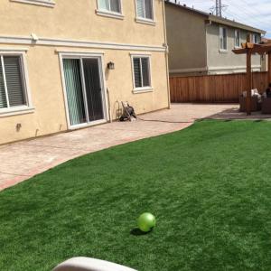 China 2M Or 4M Wide Synthetic Outdoor Carpet / Home Real Grass Carpet Roll wholesale