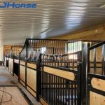 Customized European Horse Stalls With Welded Weave Technique
