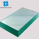 High Hardness Laminated Bullet Proof Glass Thickness Size Customized