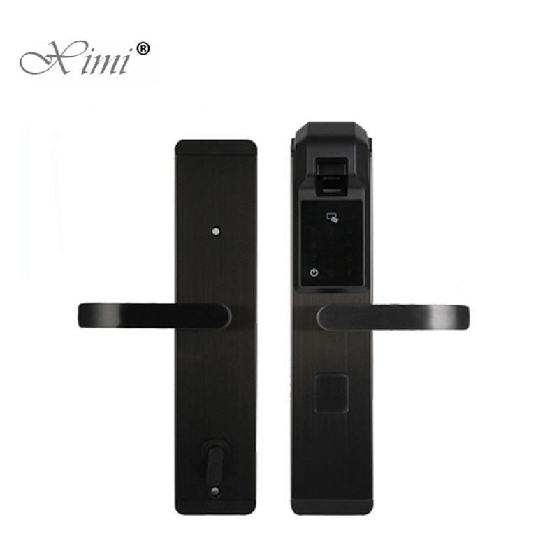 Metal 360° 1S Biometric Fingerprint Door Lock 6V Battery