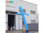 Inflatable Wacky Waving Tube Man 5m Blue Single Leg Inflatable Air Dancer Wave