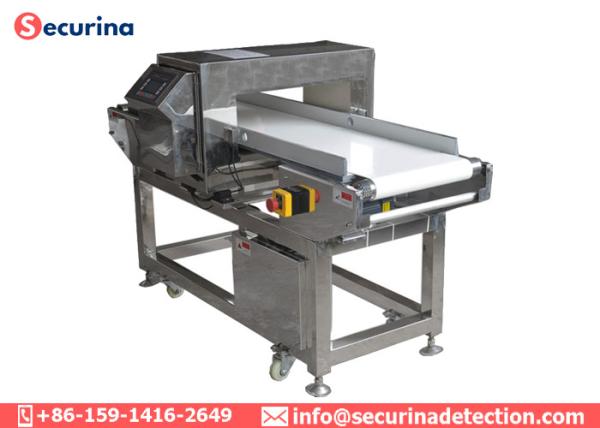 Industrial Food Grade Metal Detectors Belt Conveyor Automated Operation With