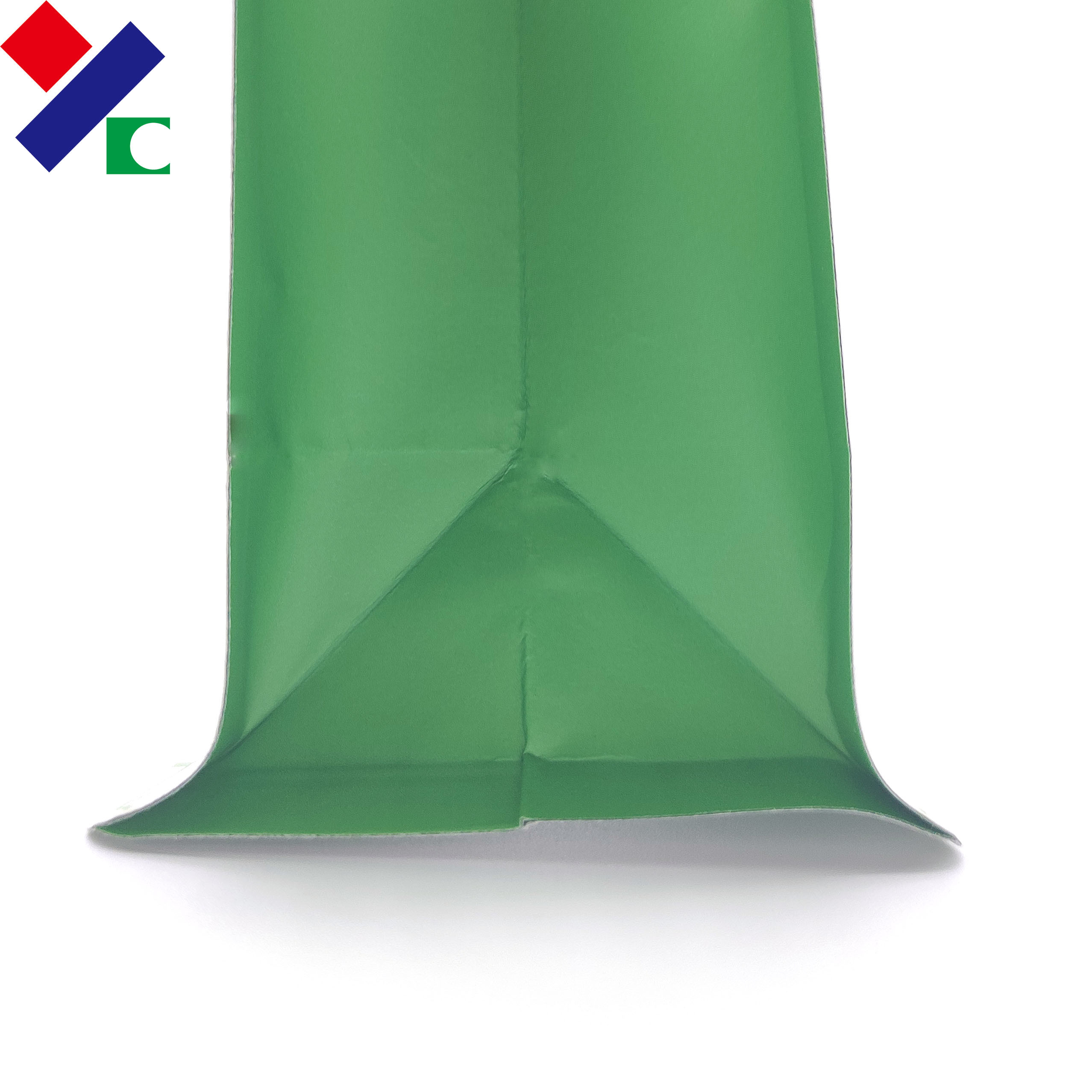 Square Flat Bottom Side Gusset Pouch Doypack Zipper Plastic Bag