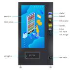 55 Inch Touch Screen Advertising Vape Vending Machine And Card Readers