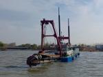 43M Capacity Mud Dredger Vessel 500 Cubic Meters Per Hour GPS Navigation System