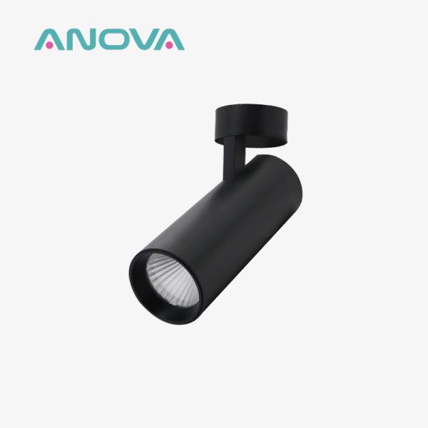 Directional Single Adjustable Spotlights Ceiling Aluminum Surface Mounted