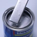 1K Extra Coarse Silver Car Paint High Solid Auto Refinish High Gloss Clear Coat