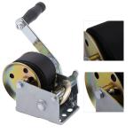 Heavy Duty 600 Lb Hand Cable Winch For Auto Boat Trailer Tool Tow Puller