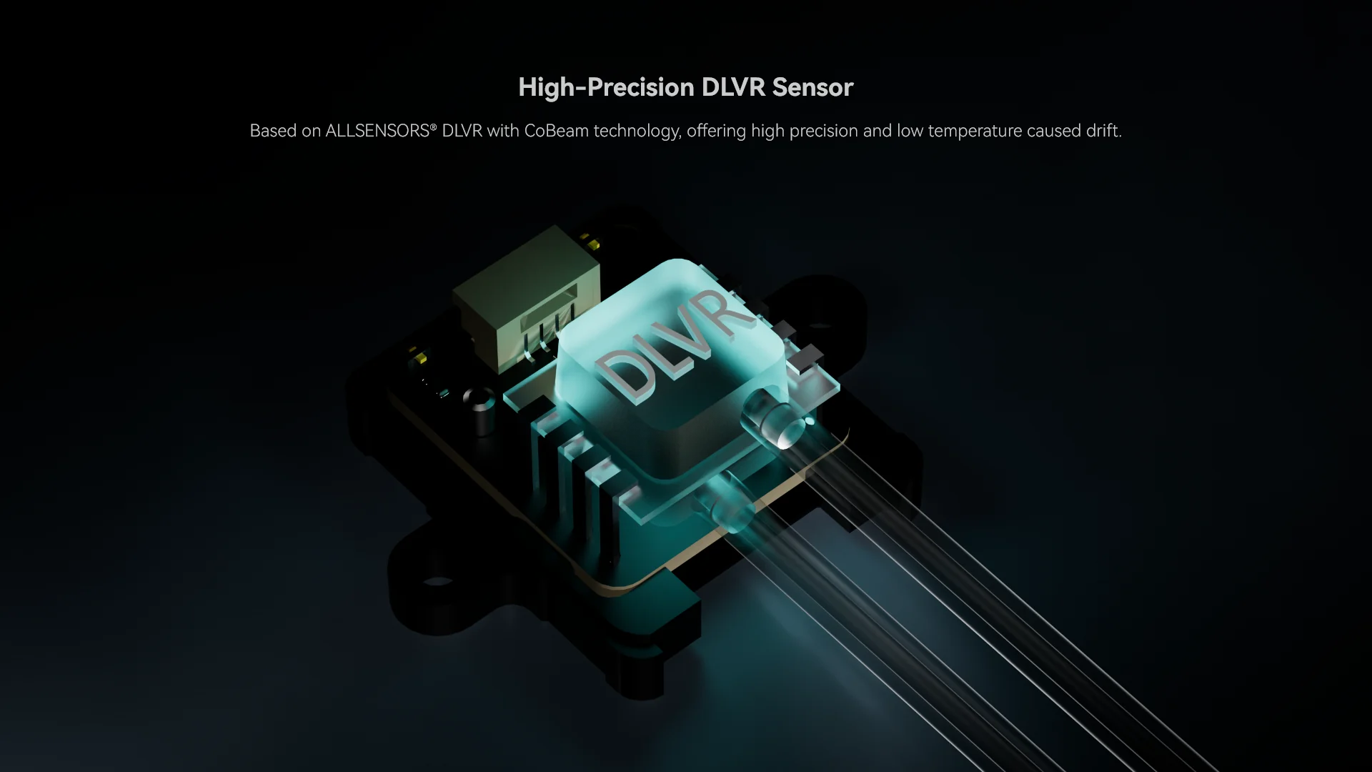 Holybro High Precision DroneCAN Airspeed Sensor Pressure Measurement Module Precision Airspeed for UAVs Planes VTOLs Vehicles