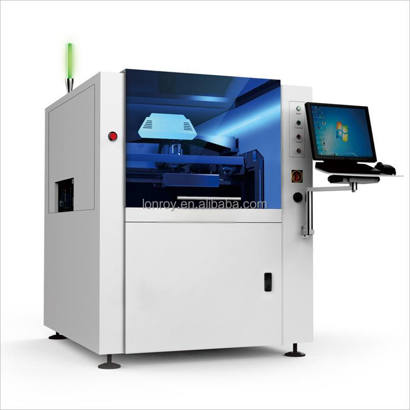 Fully Auto Solder Paste Printing Machine SMT Tin Cream Stencil Printing Testing Machine Auto LED Print Solder Paste Tester