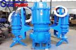 40ZJQ8-12-2.2 Waste Sewage Sludge Pumps Vertical Submersible Sand Gold Mining