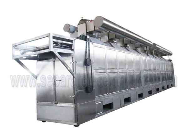 Large Capacity Conveyor Belt Dryer Continuous Production Hemp Leaf Dryer
