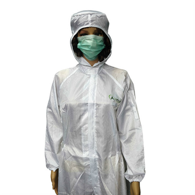 OEM Plus Size Anti Static ESD Workwear With Elastic Wrist